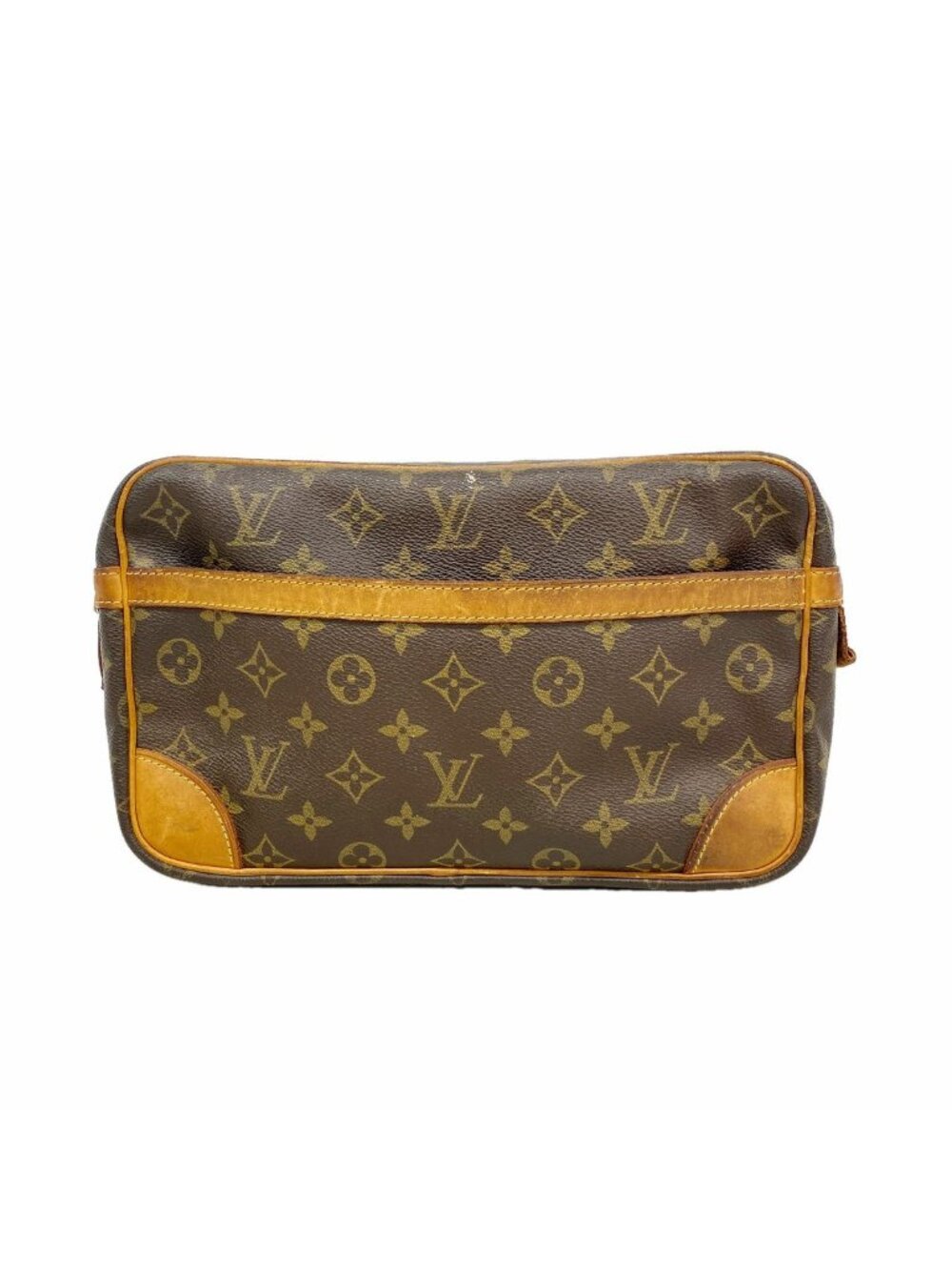 Louis Vuitton Clutch Monogram Compiegne 28 Brown